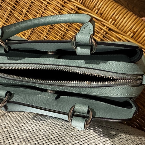 NWOT COACH Mini Lillie Carryall Powder Blue - Picture 8 of 15